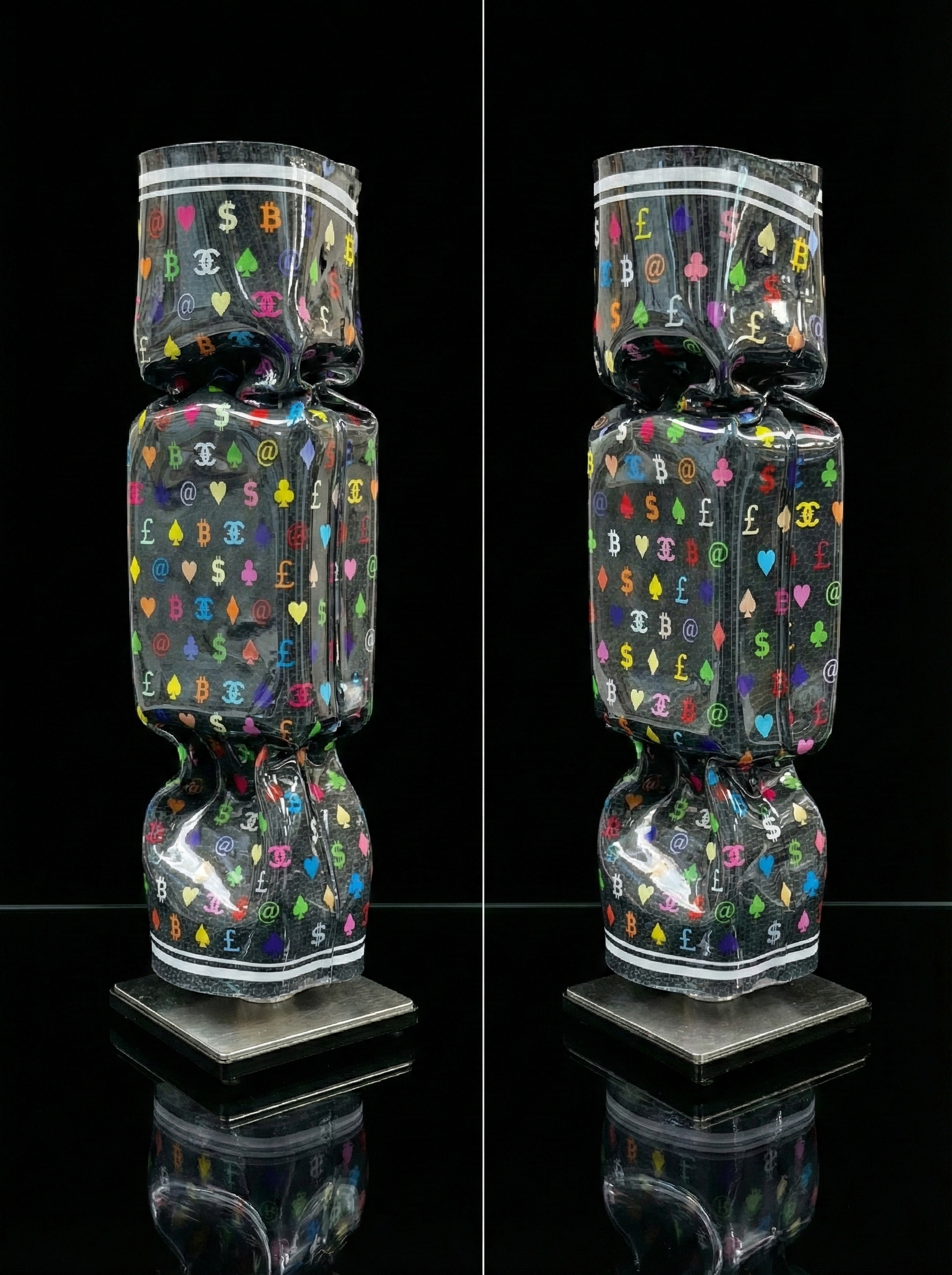 Pop Art Candy "My luxury lifestyle" von Ad van Hassel