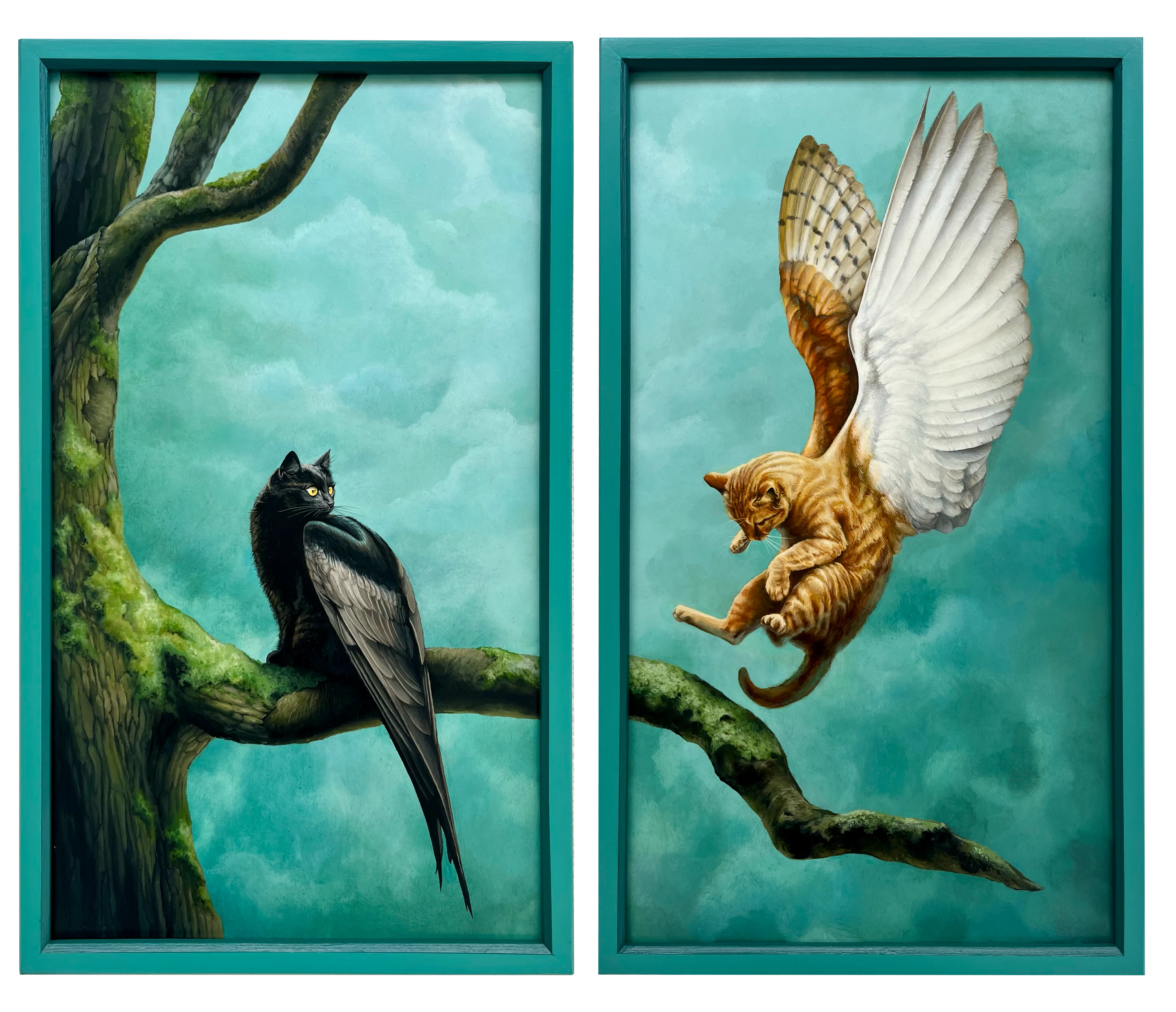 „Engelkatzen“ Zweierset von Mortimer „Engelkatzen“ Zweierset von Mortimer