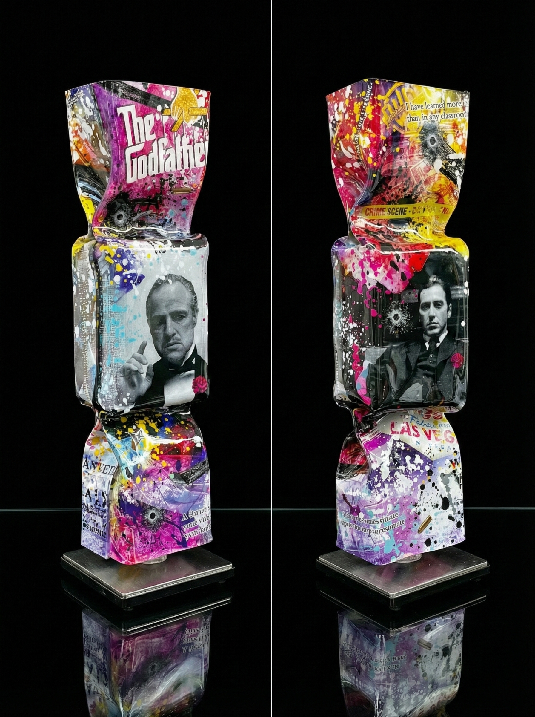 Pop Art Candy "USA MAFFIA" von Ad van Hassel