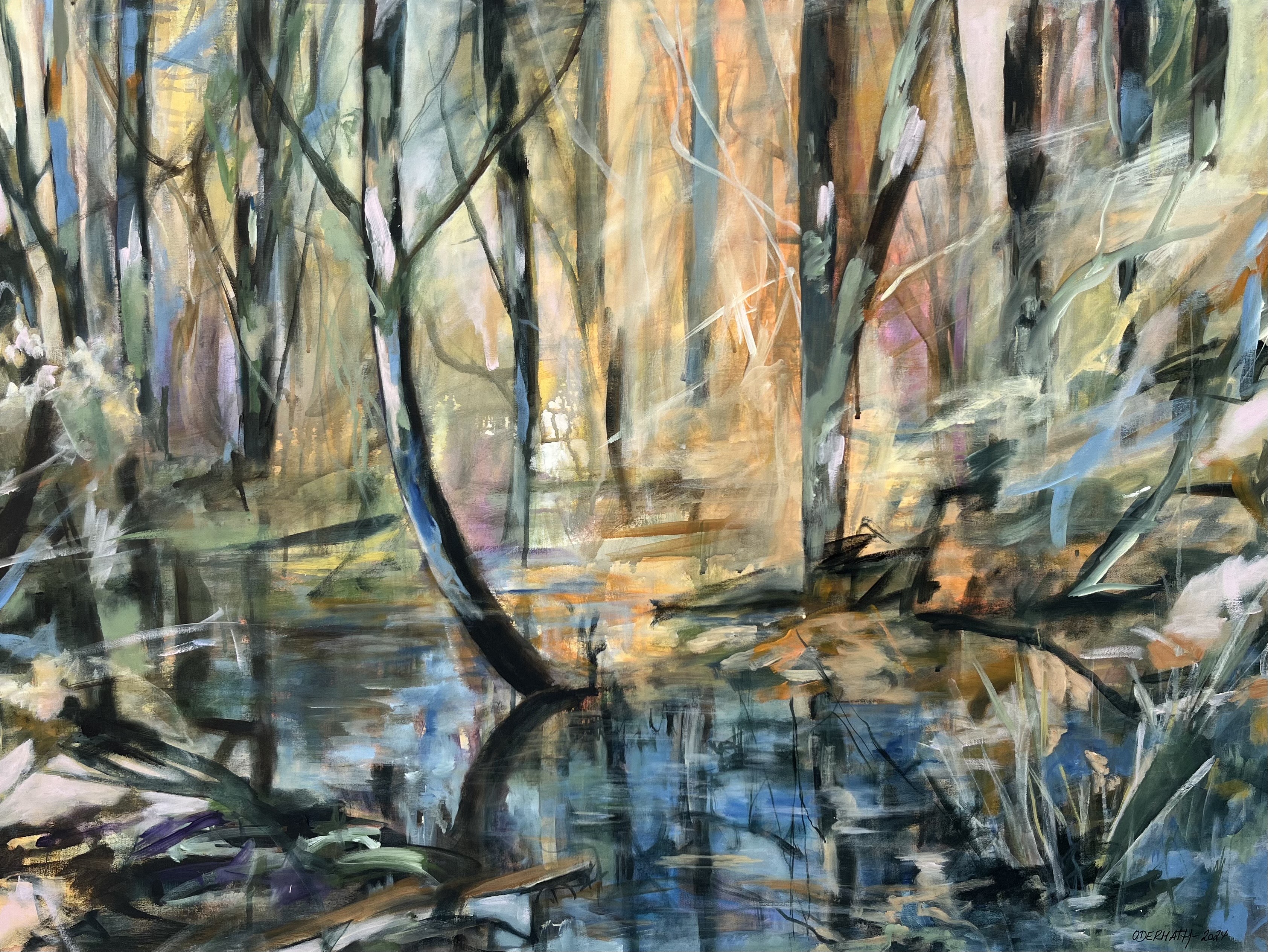 "Morgens im Wald" von Ursula Odermath