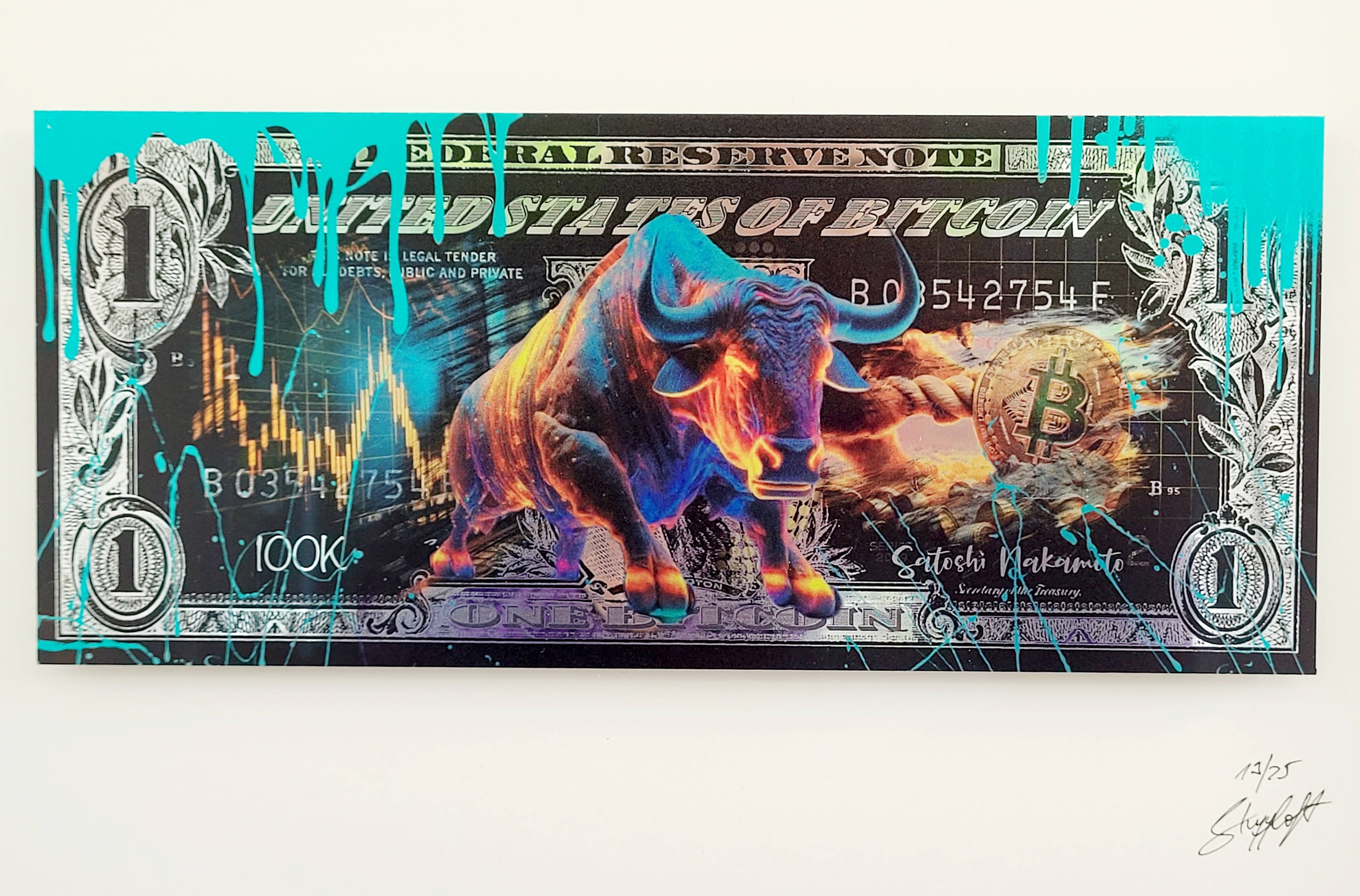 SKYYLOFT: Bitcoin 4.0 Dollar mit Rahmen