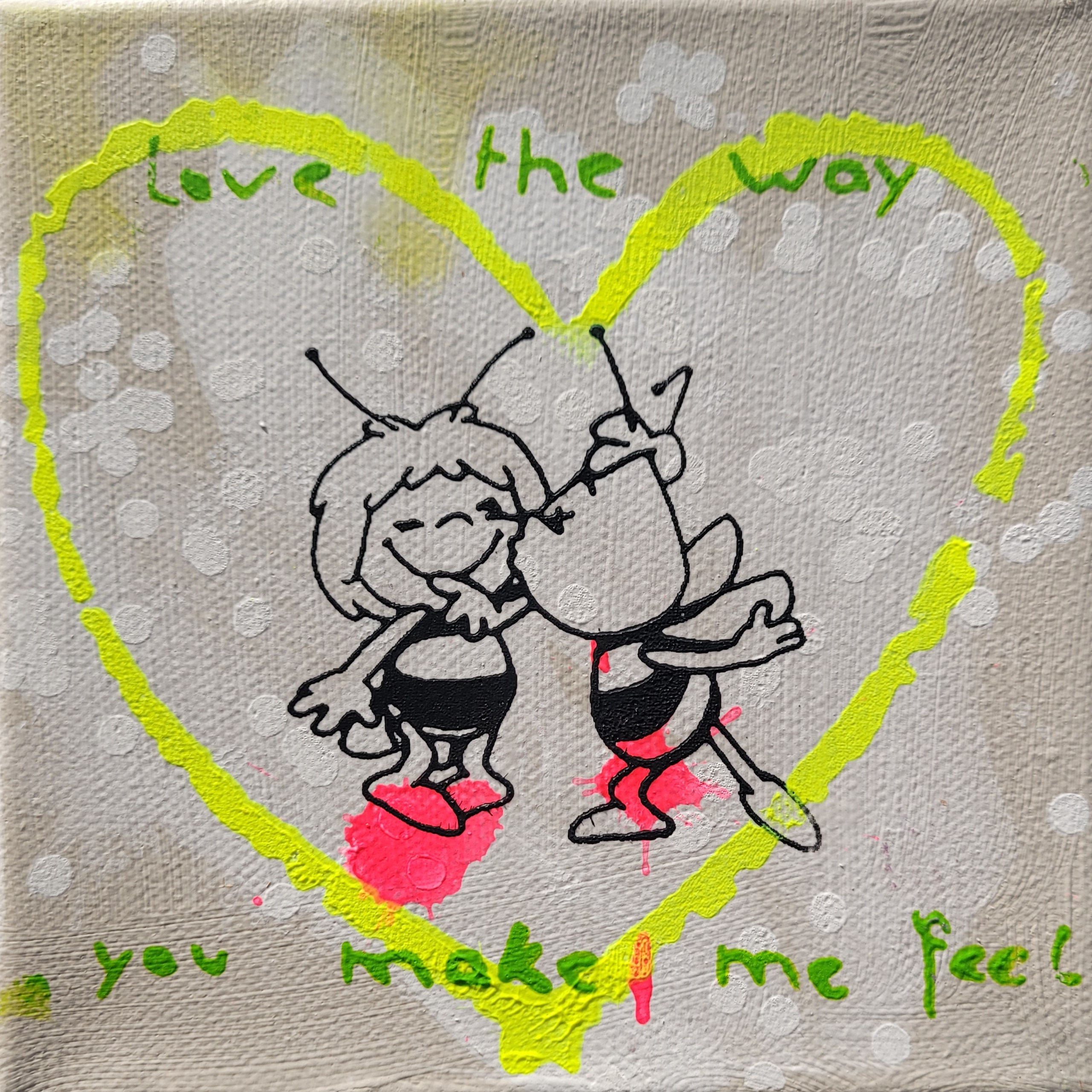 Little Icon - Biene Maja und Willi von Anna Flores