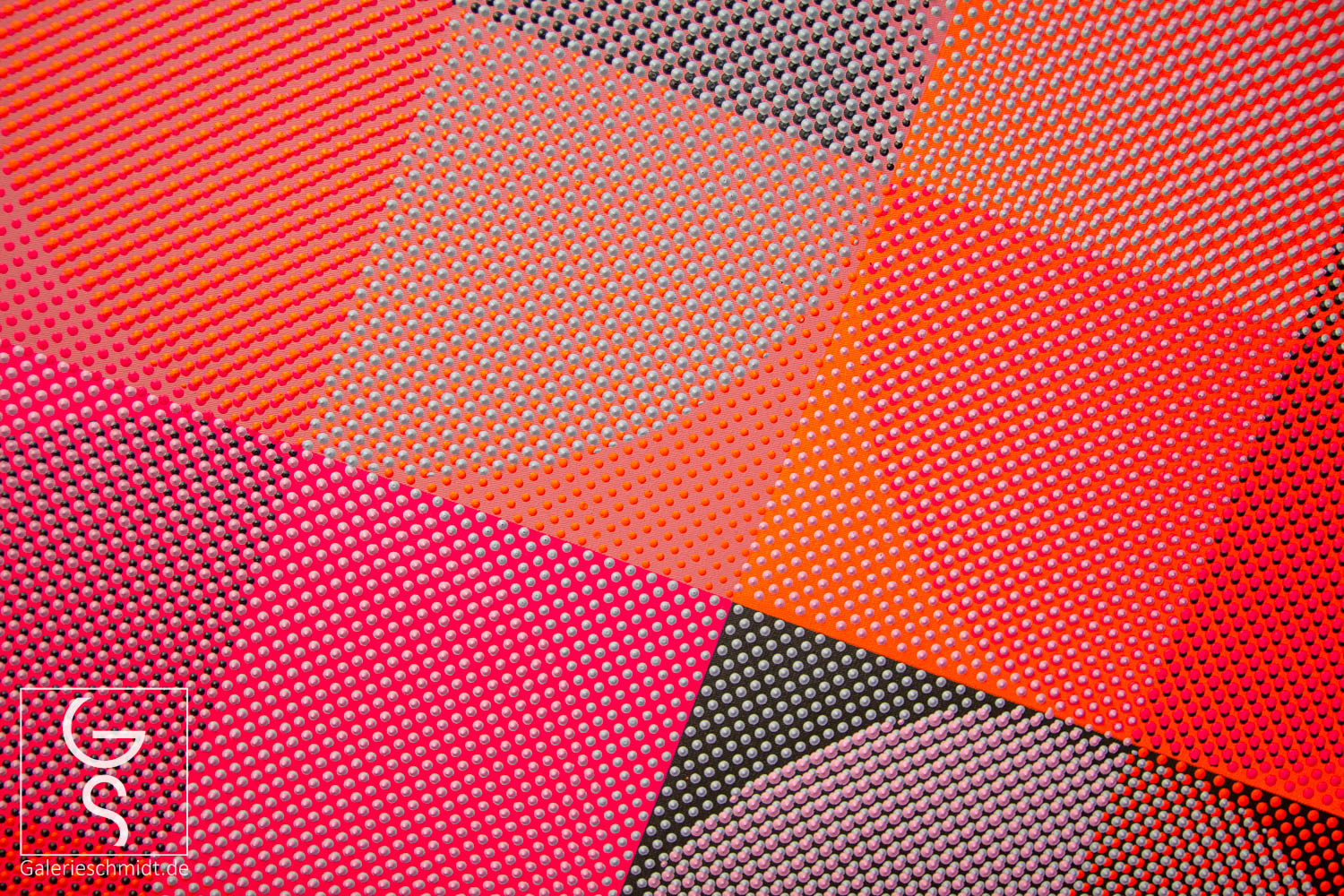 Roter Kontrastwirbel von Jürgen Katzenberger Detailansicht Roter Kontrastwirbel von Jürgen Katzenberger Detailansicht, Kunst Galerie