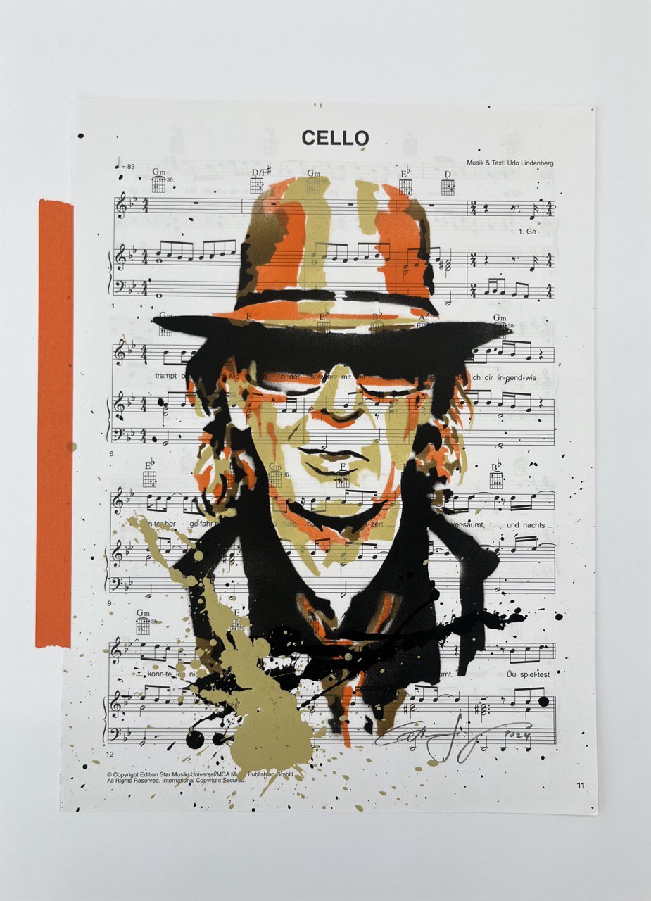 "Udo Lindenberg - Cello" von Christian Herzog