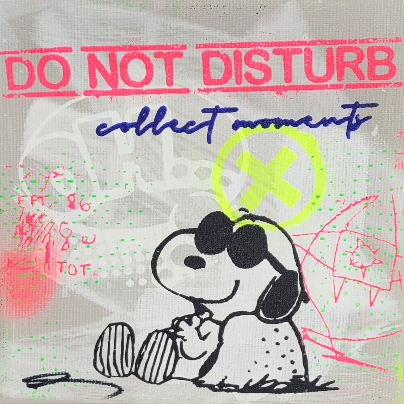Anna Flores: Little Icon - Snoopy DO NOT DISTURB, collect moments