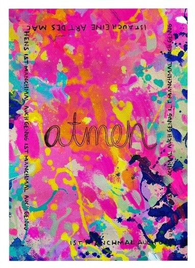 Atmen Kunstdruck von Natalie Irber