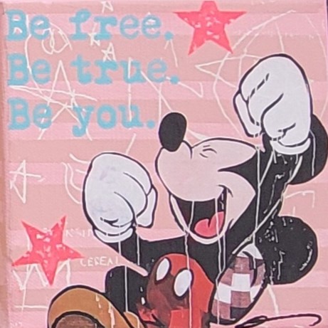 Anna Flores: Little Icon Mickey Mouse - Be free. Be True. Be you.