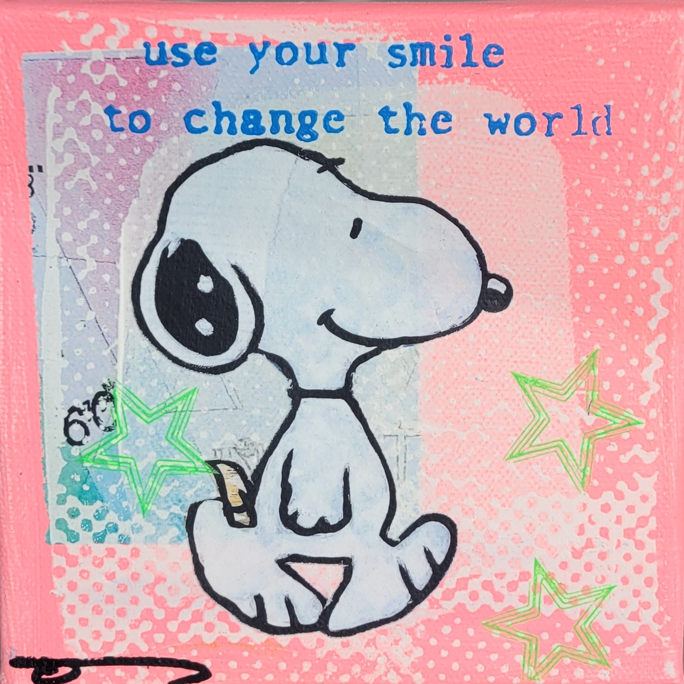 Anna Flores: Little Icon Snoopy - use your smile to change the world