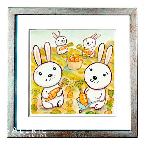 Rabbits in a Carrot Field