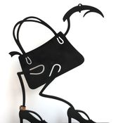 Shadows-2011_06 Shadow (groß) Skulptur von Georg Wittwer