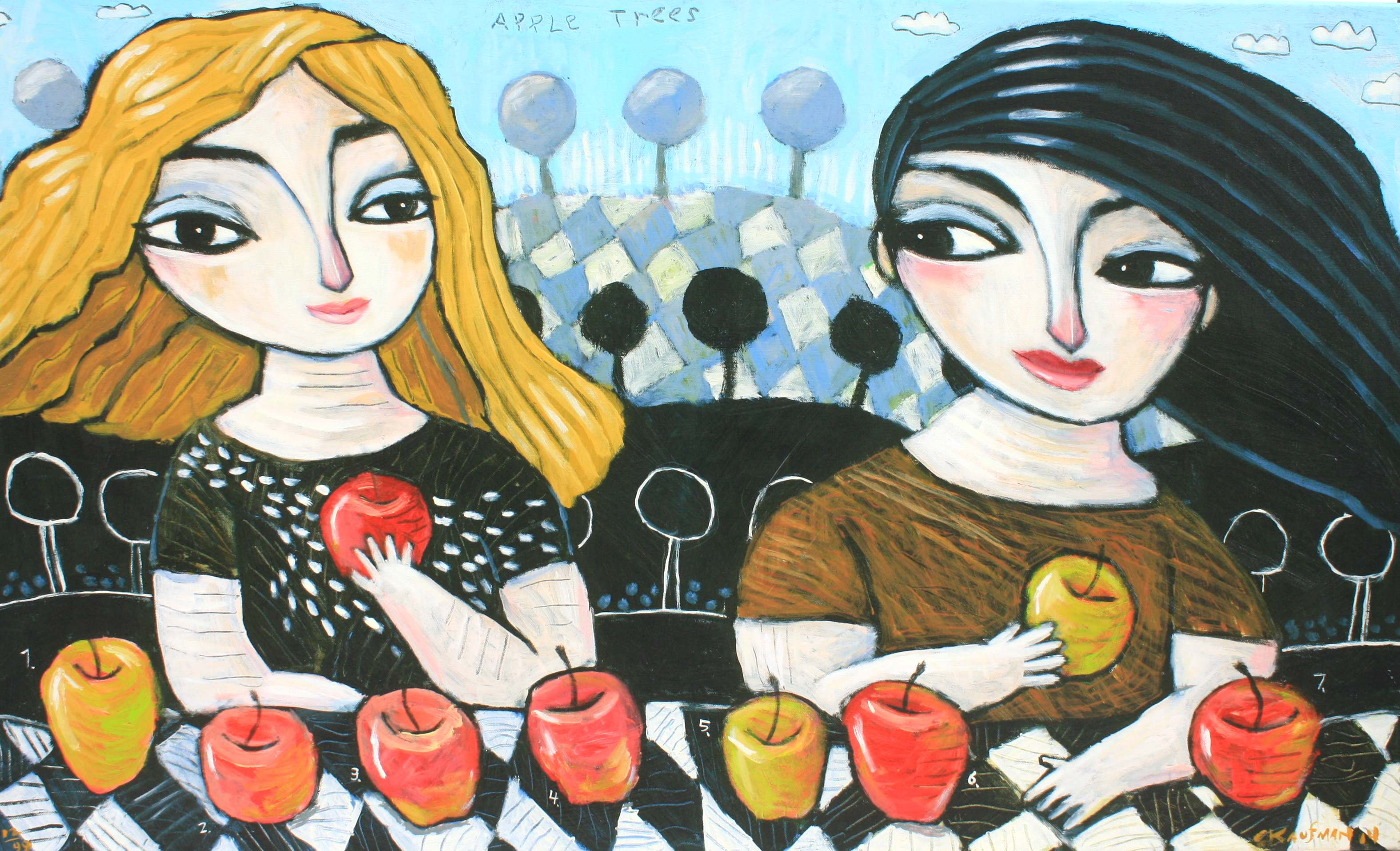 1060_0594a7f610e303 Counting apples on a table