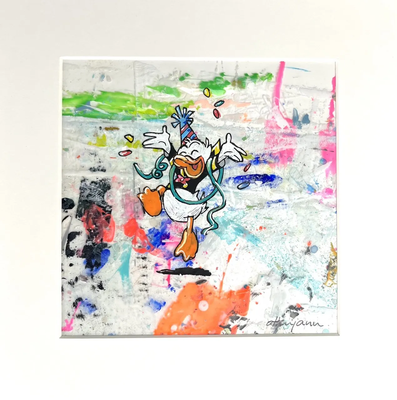 "Donald Celebration" von Andrea Ottenjann "Donald Celebration" von Andrea Ottenjann