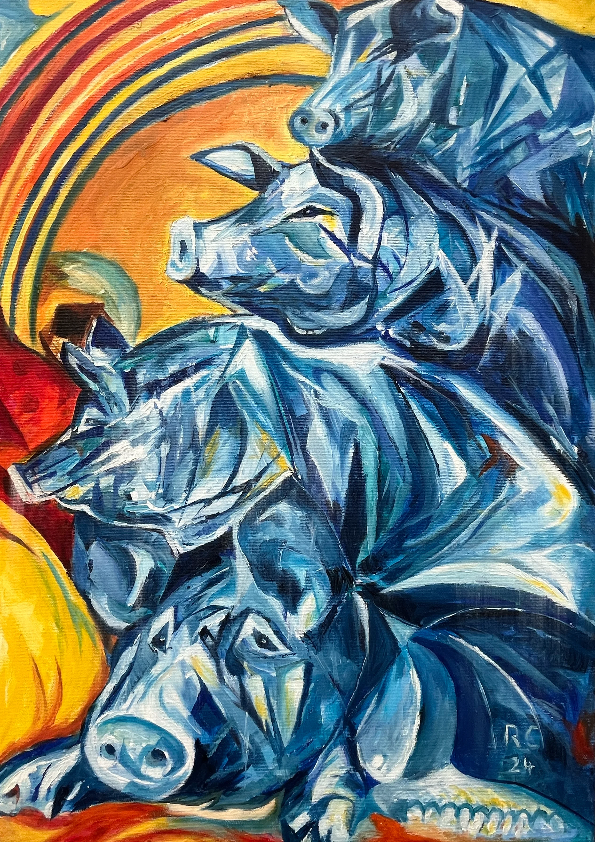 "Turm der blauen Schweine" von Dr. Conze