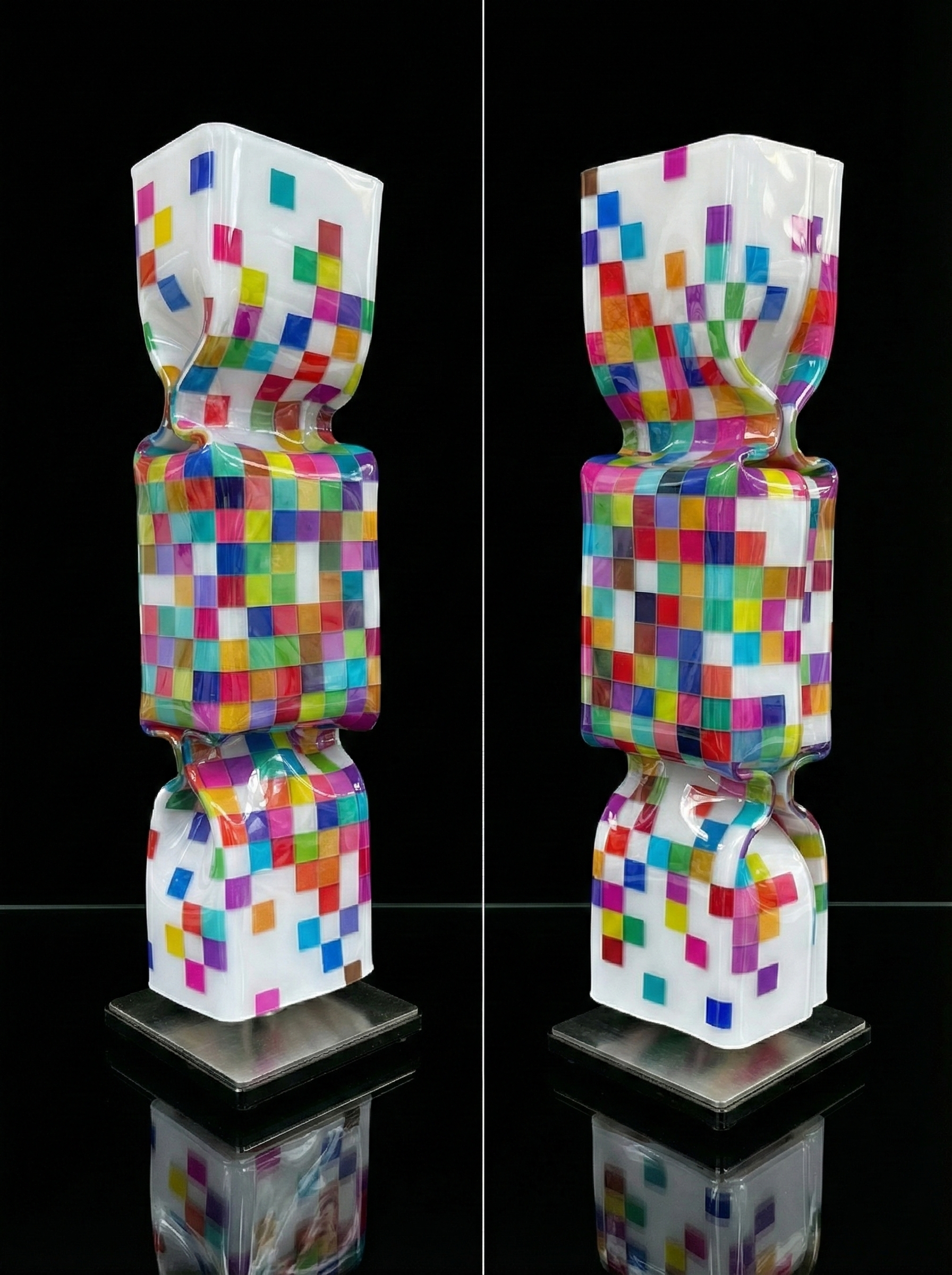 Pop Art Candy "Velvet White" von Michael Daniels