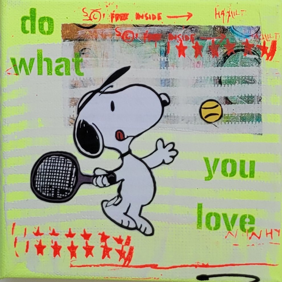 Anna Flores: Little Icon Snoopy (Die Peanuts) - Do what you love