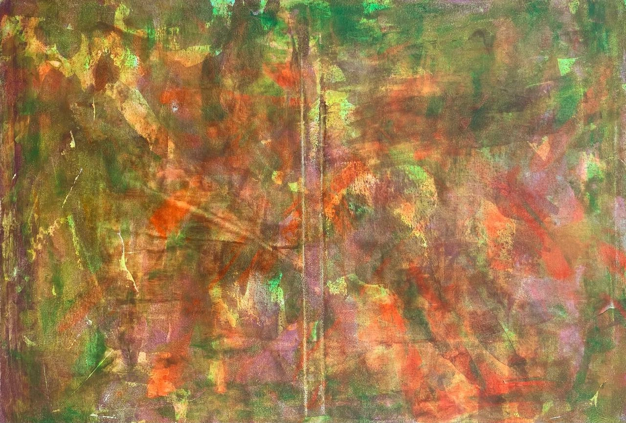 "Abstrakt VII" von Kerstin Malek