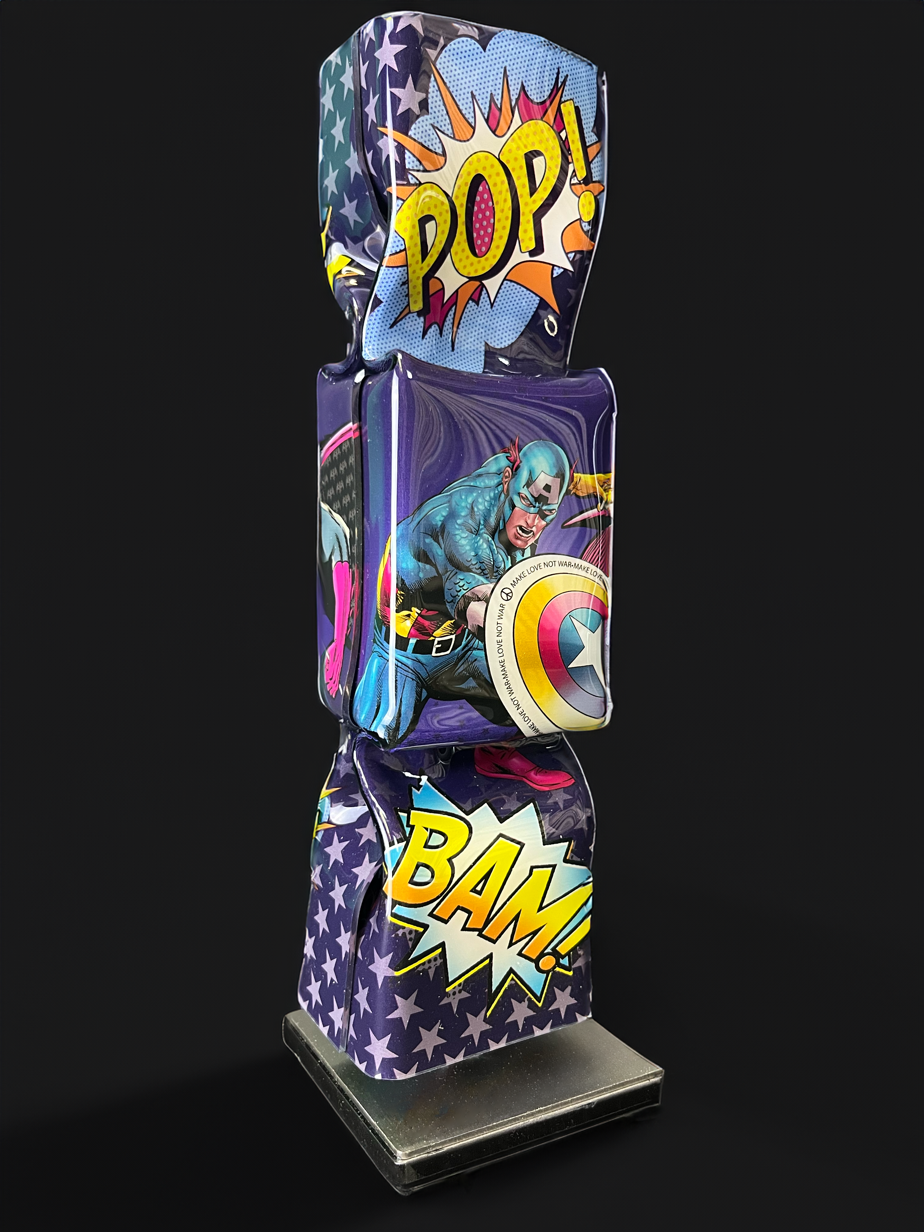 Pop Art Candy SUPER HEROES von Michael Daniels