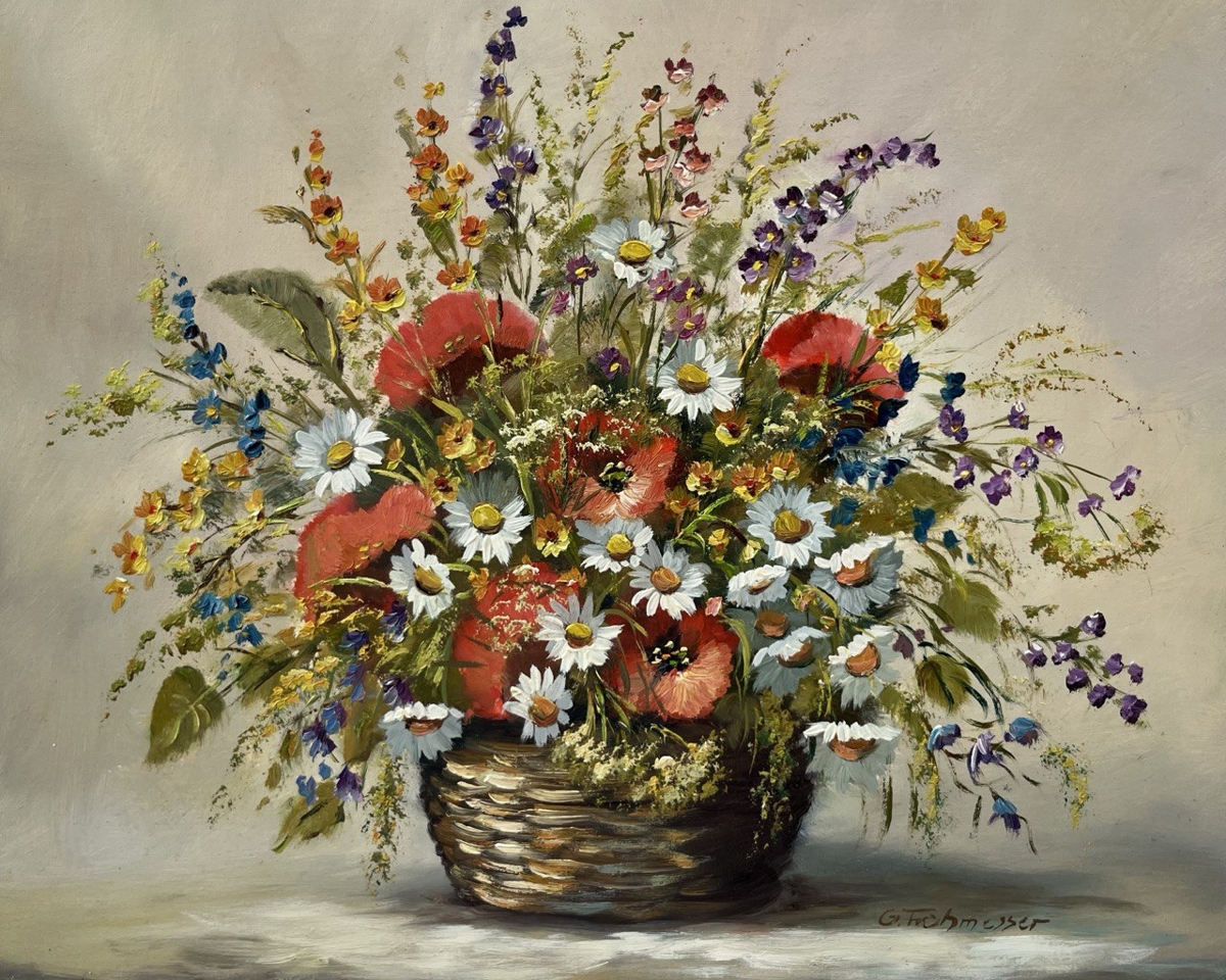 "Florales Stilleben II" von Günther Frühmesser