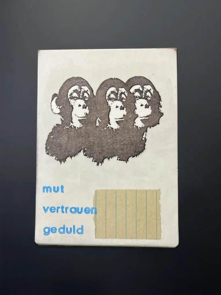 "Mut Vertrauen Geduld" von Jan M. Petersen