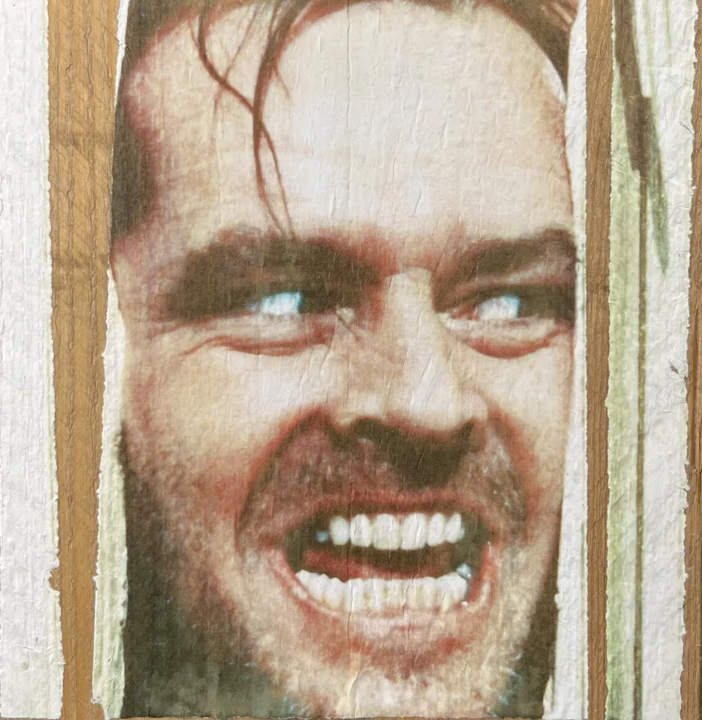 "Jack Nicholson aus „The Shining“ " von Jane Framer