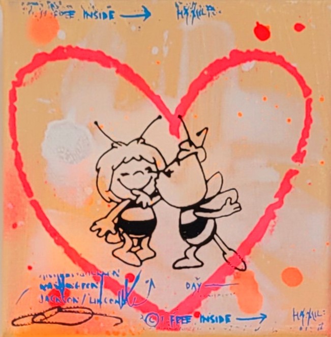 Anna Flores: Little Icon - Biene Maja und Willi