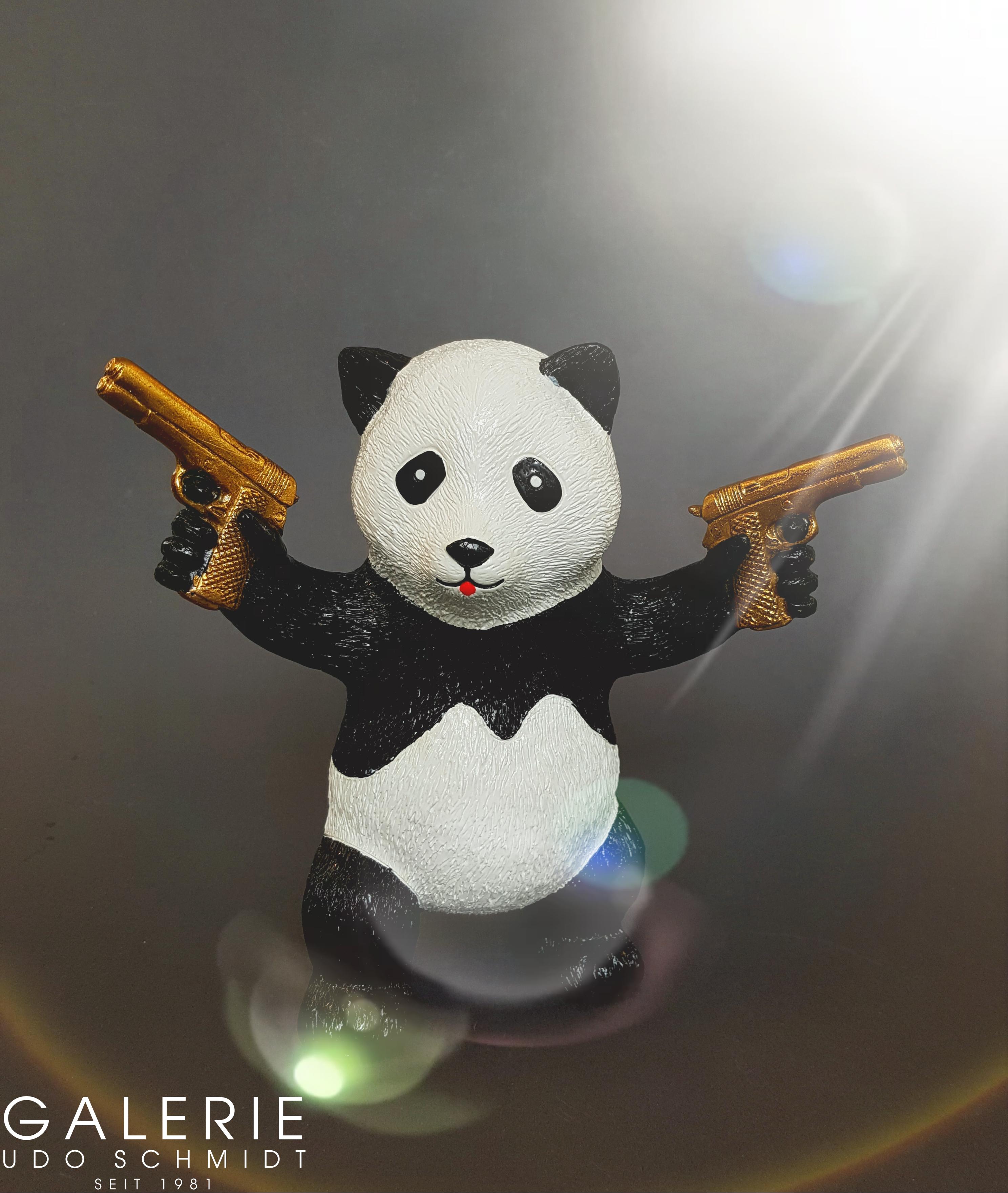 Street Panda (gold)