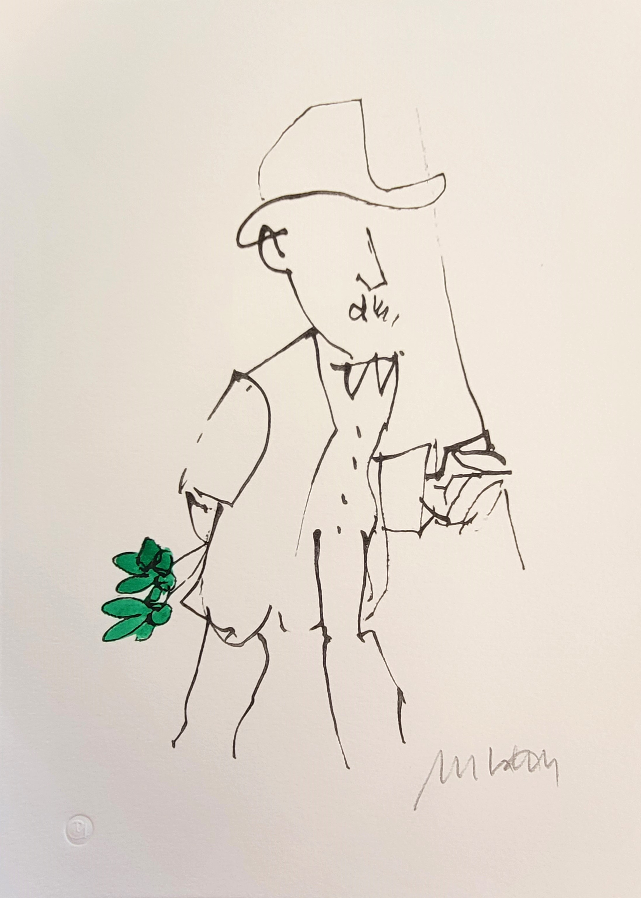 Gratulation (grün) von Armin Mueller-Stahl Gratulation (grün) von Armin Mueller-Stahl