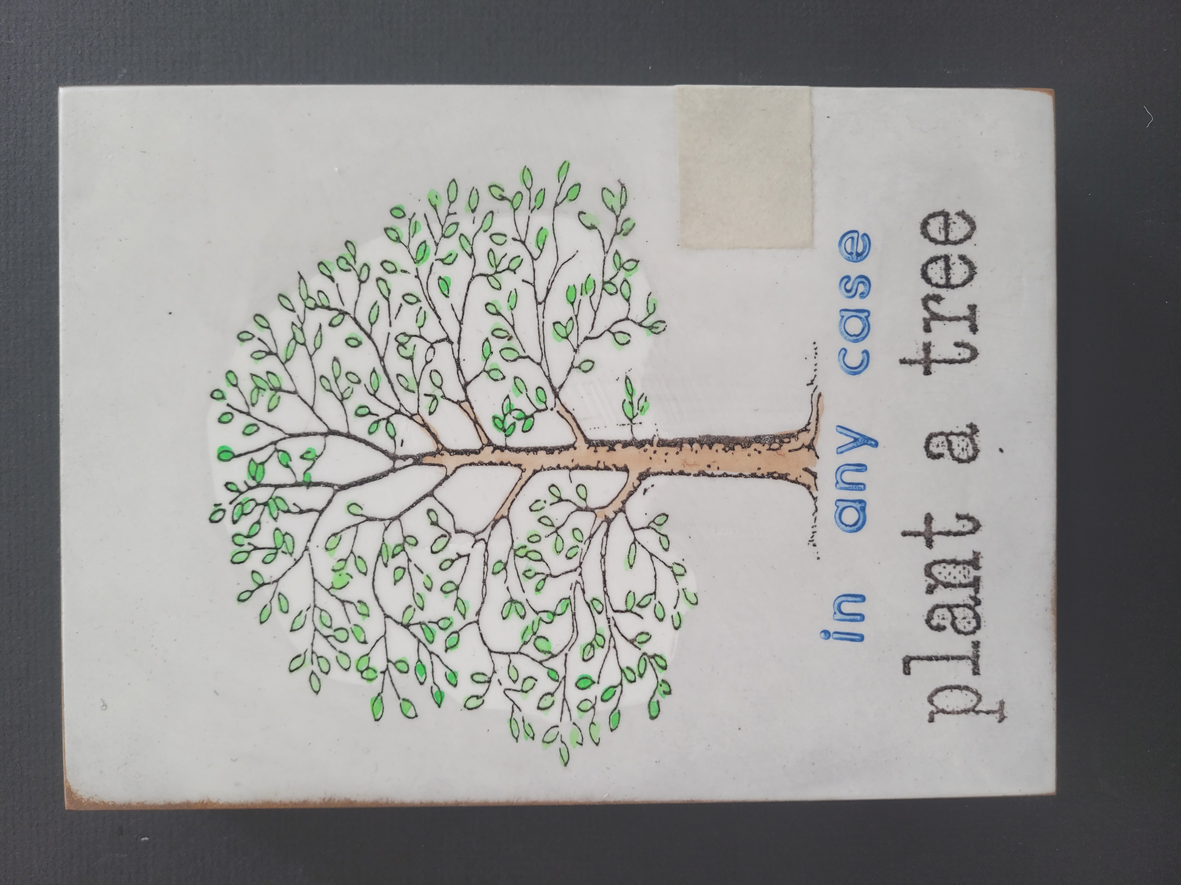 "Plant a tree" von Jan M. Petersen