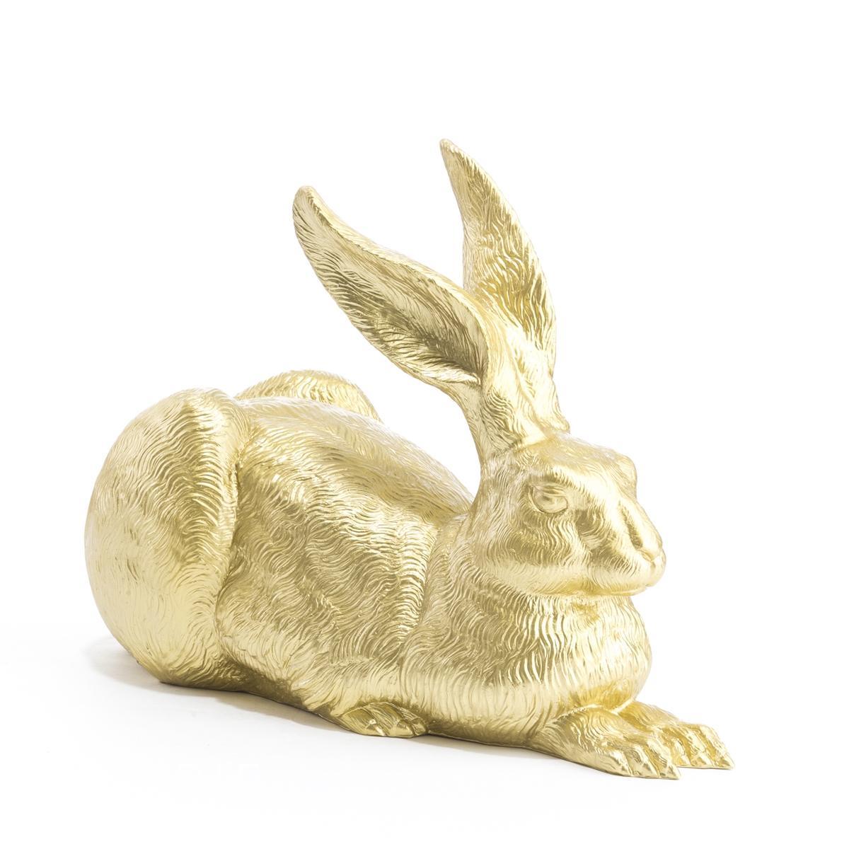 Hase - gold von Ottmar Hörl