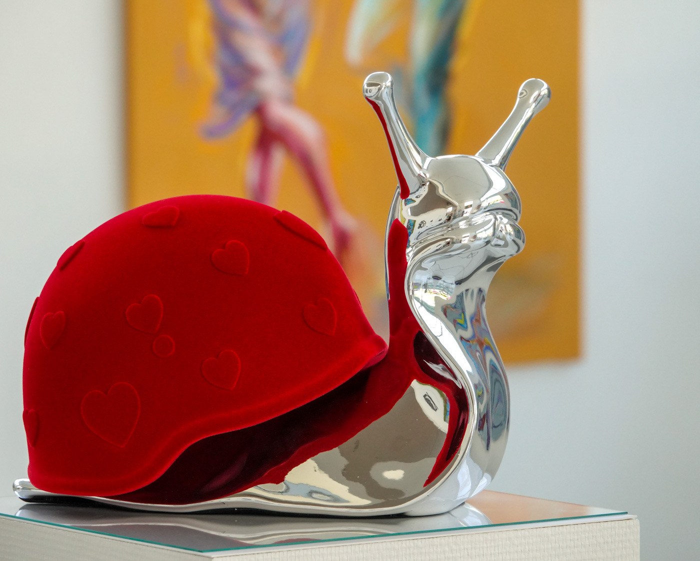 "Love Snail Red" von Martin de Noir