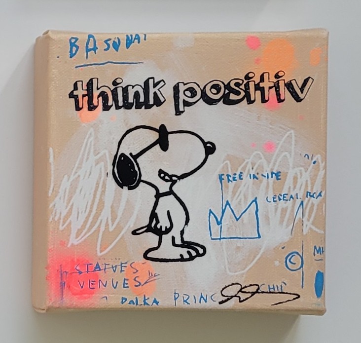 Anna Flores: Little Icon Snoopy - Think positiv