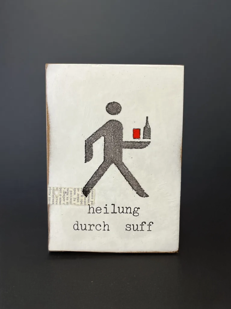 "heilung durch suff" von Jan M. Petersen