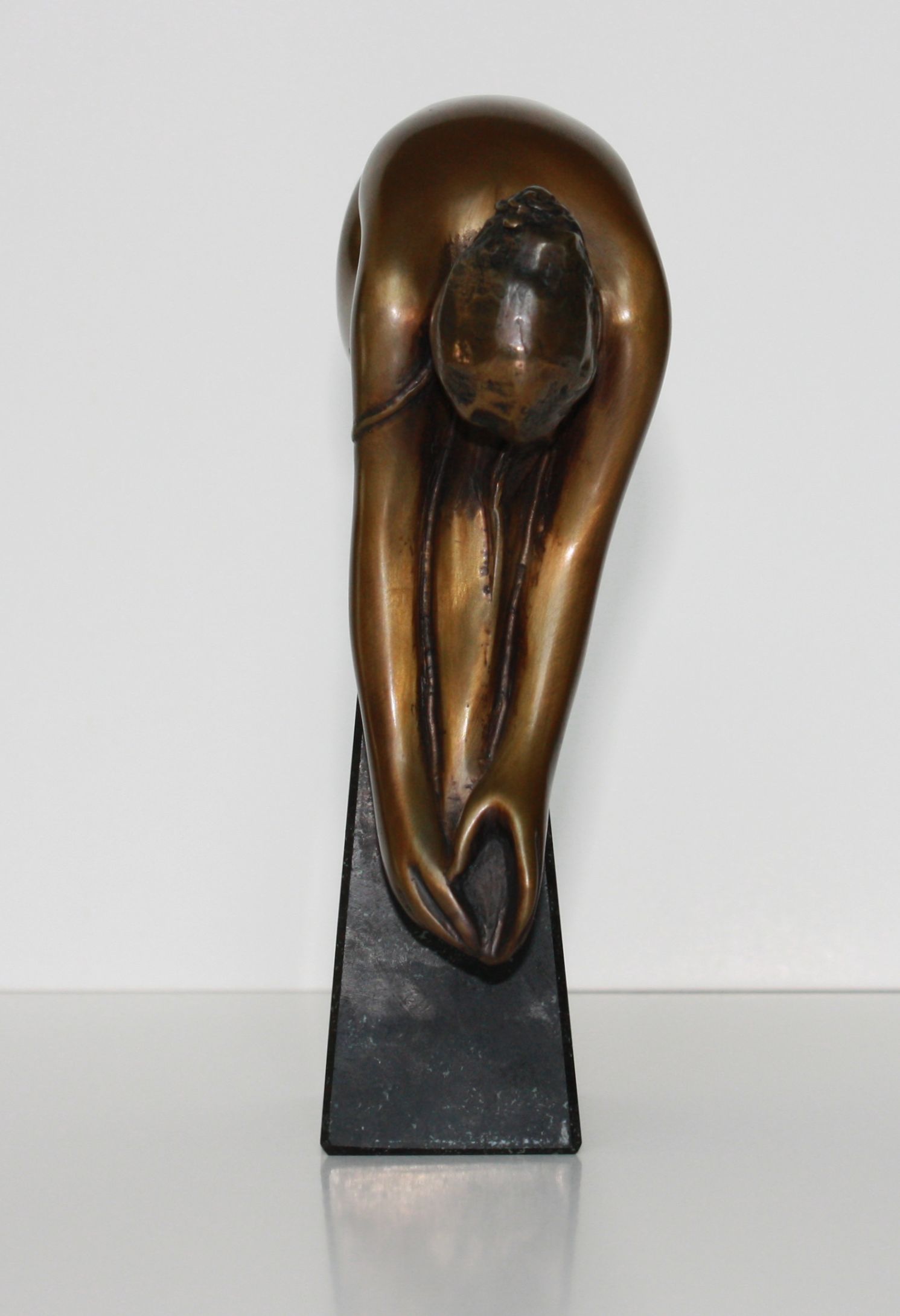 Skulptur Frau Akt, hochwertige Skulptur aus massiver Bronze von Bruno Bruni