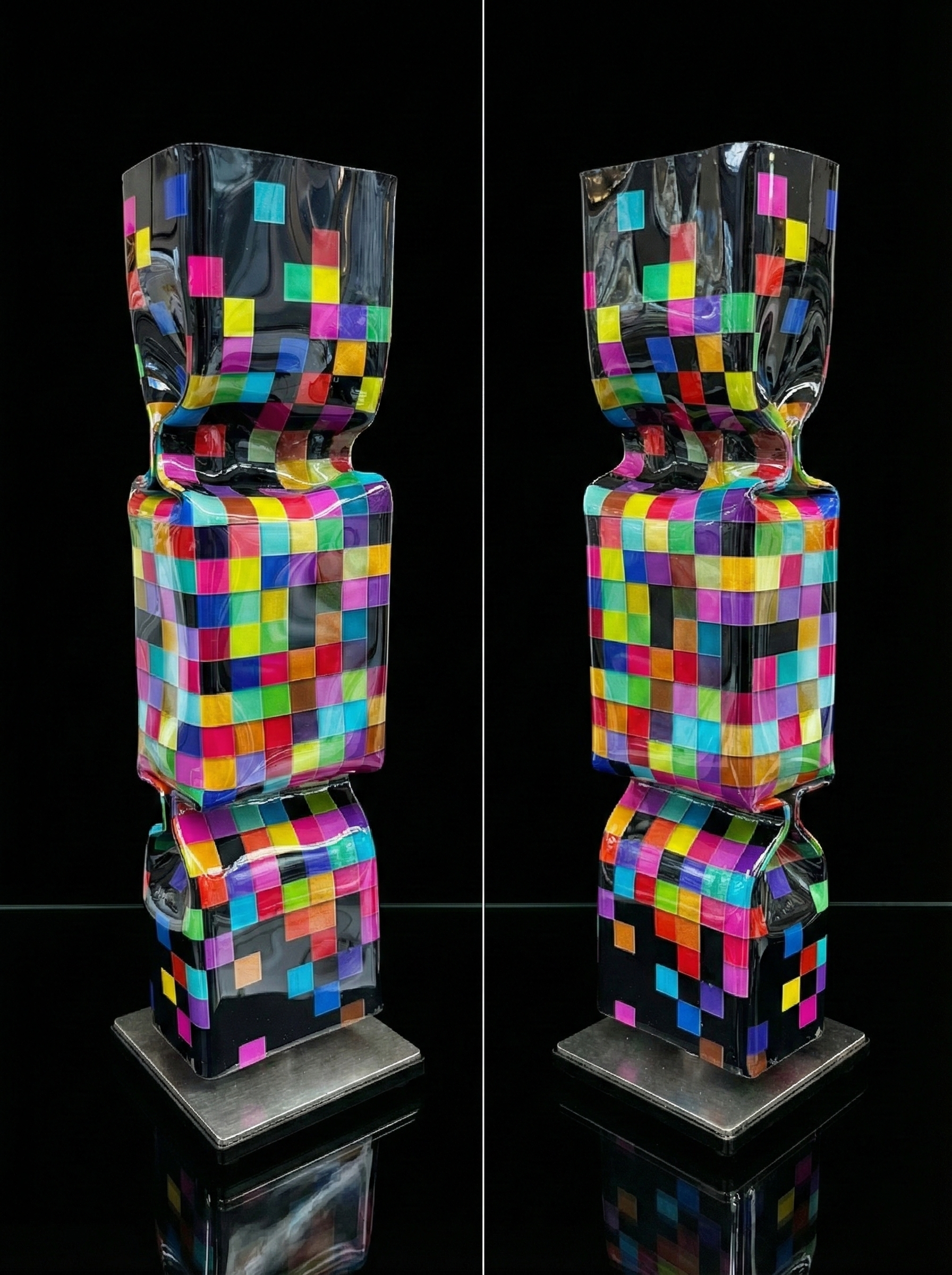 Pop Art Candy "Velvet Black" von Michael Daniels