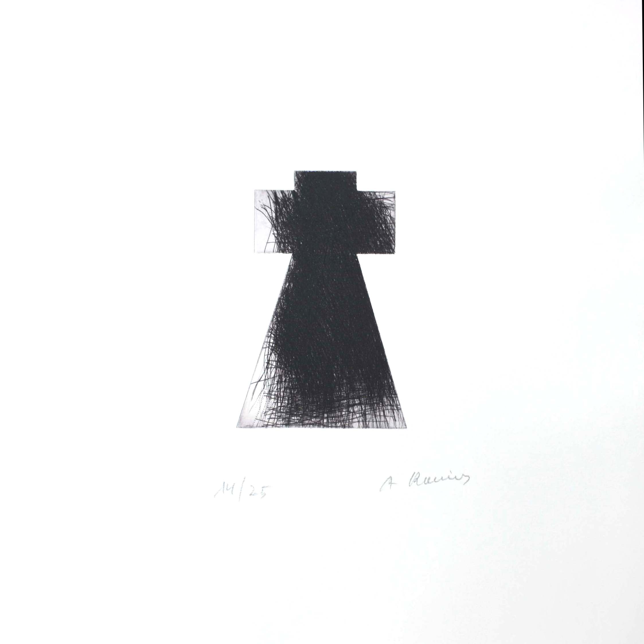 Arnulf Rainer: Schattenkreuz