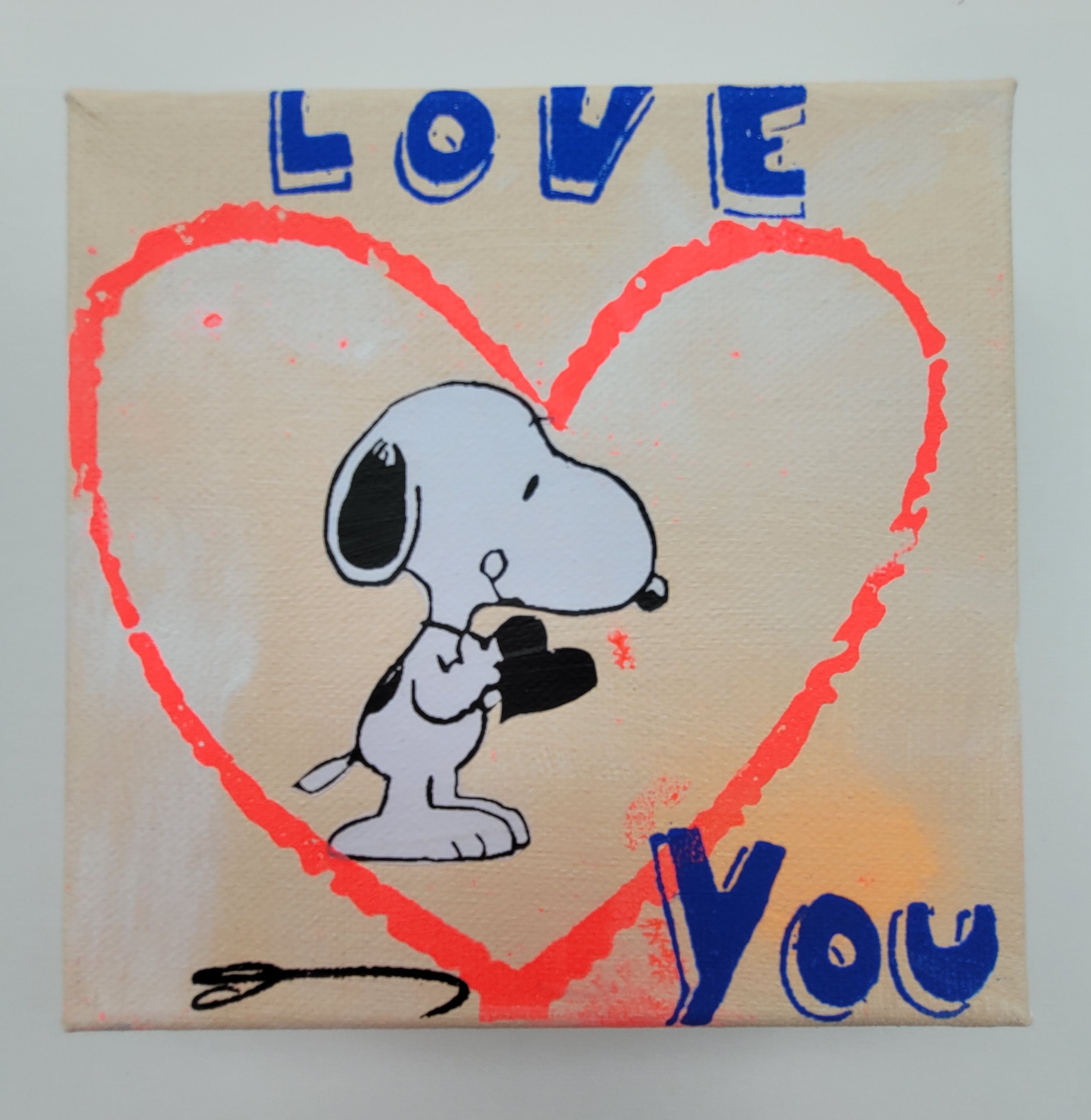Anna Flores: Little Icon Snoopy - Love you