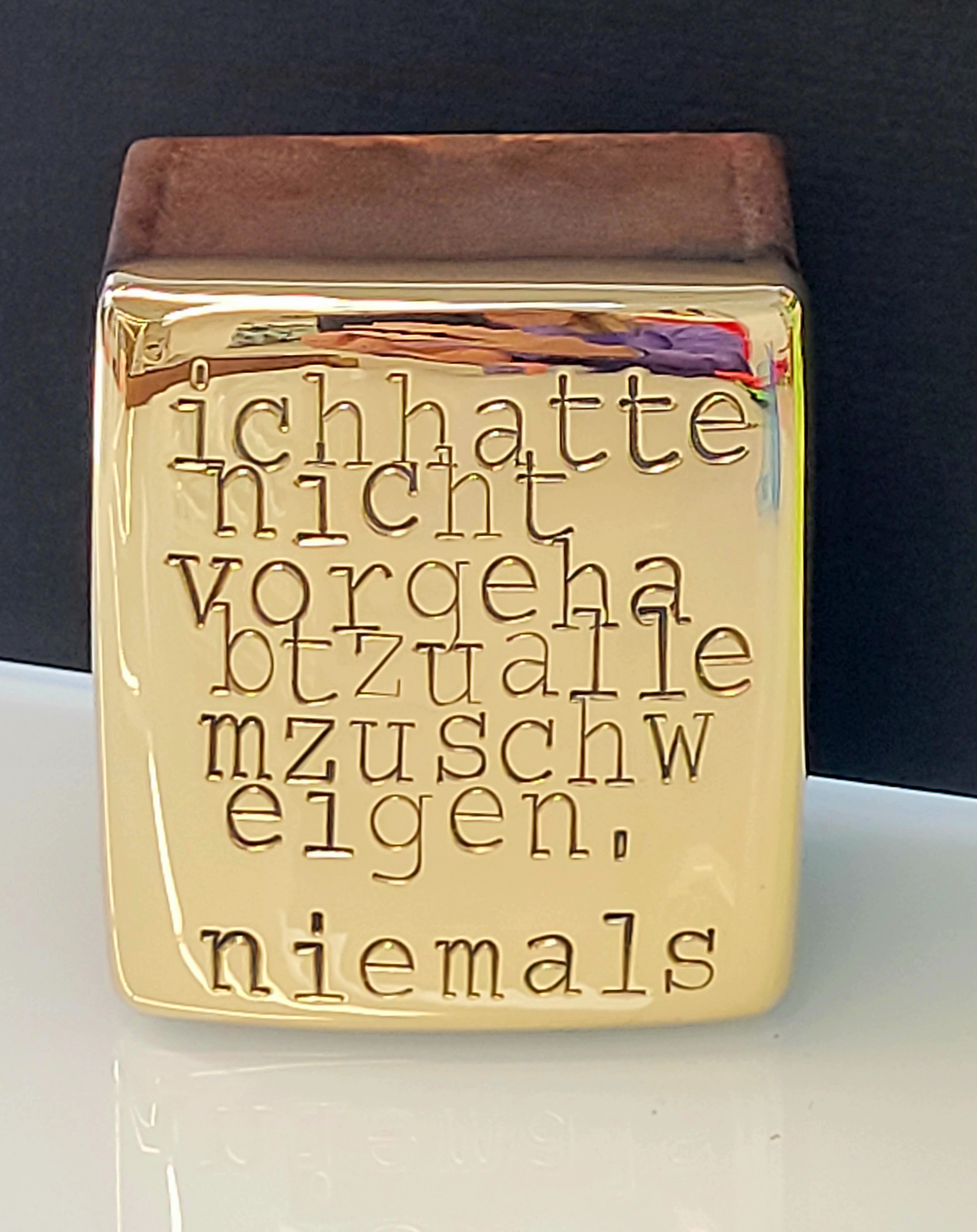 "Niemals" von Jan M. Petersen