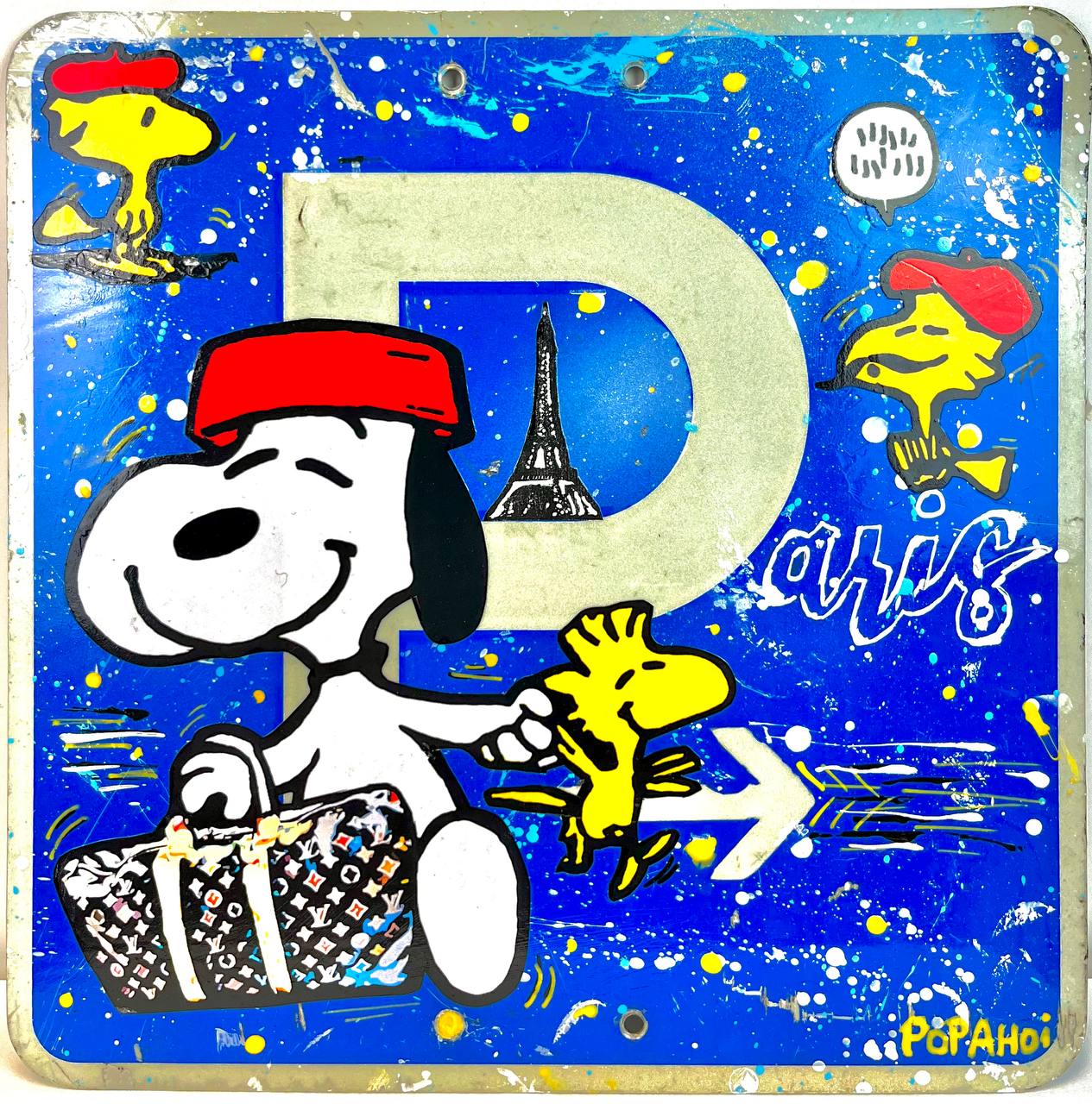 "Snoopy Paris" von Marisa Rosato