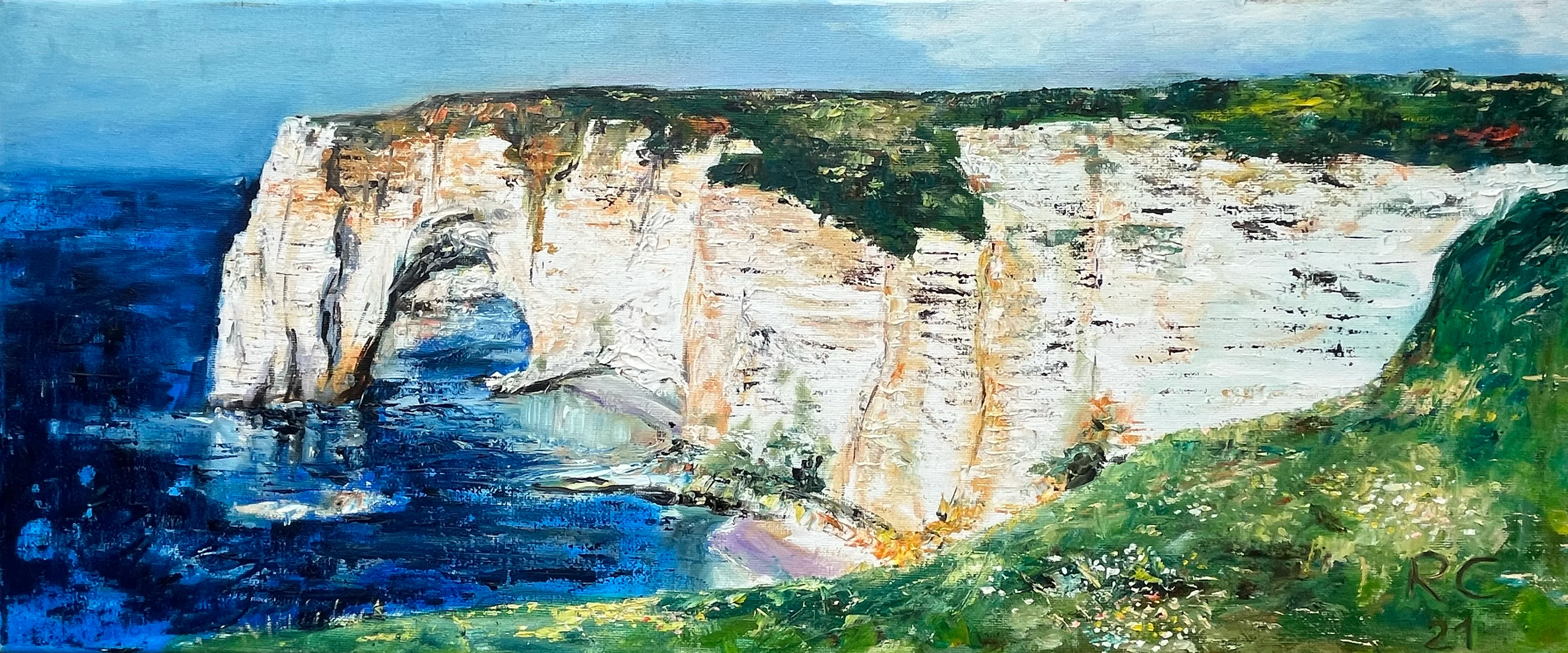 "Côte d`Albâtre Étretat" von Dr. Conze