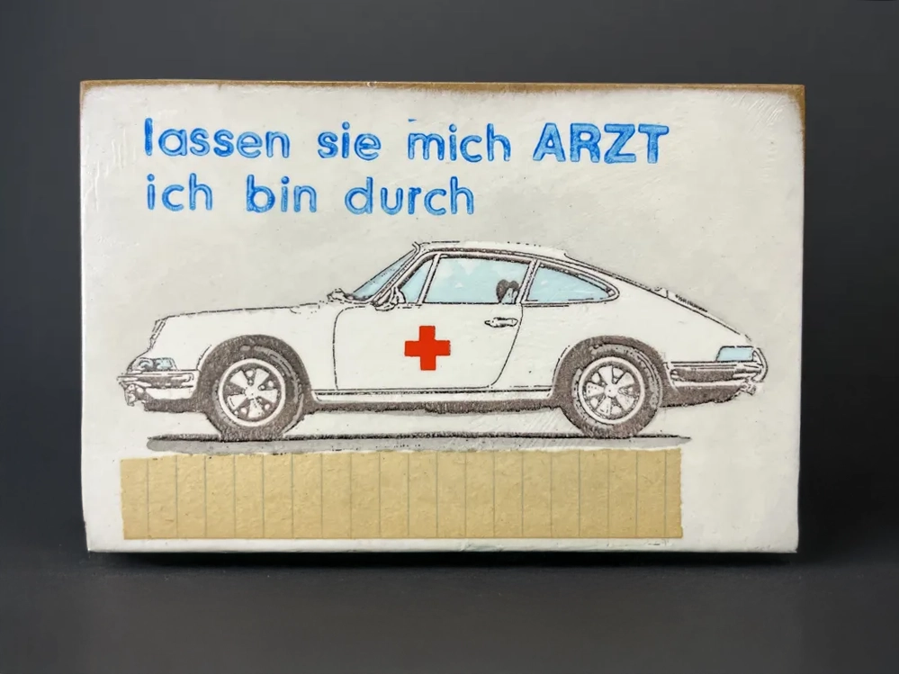 "Lassen sie mich ARZT ich bin durch" von Jan M. Petersen