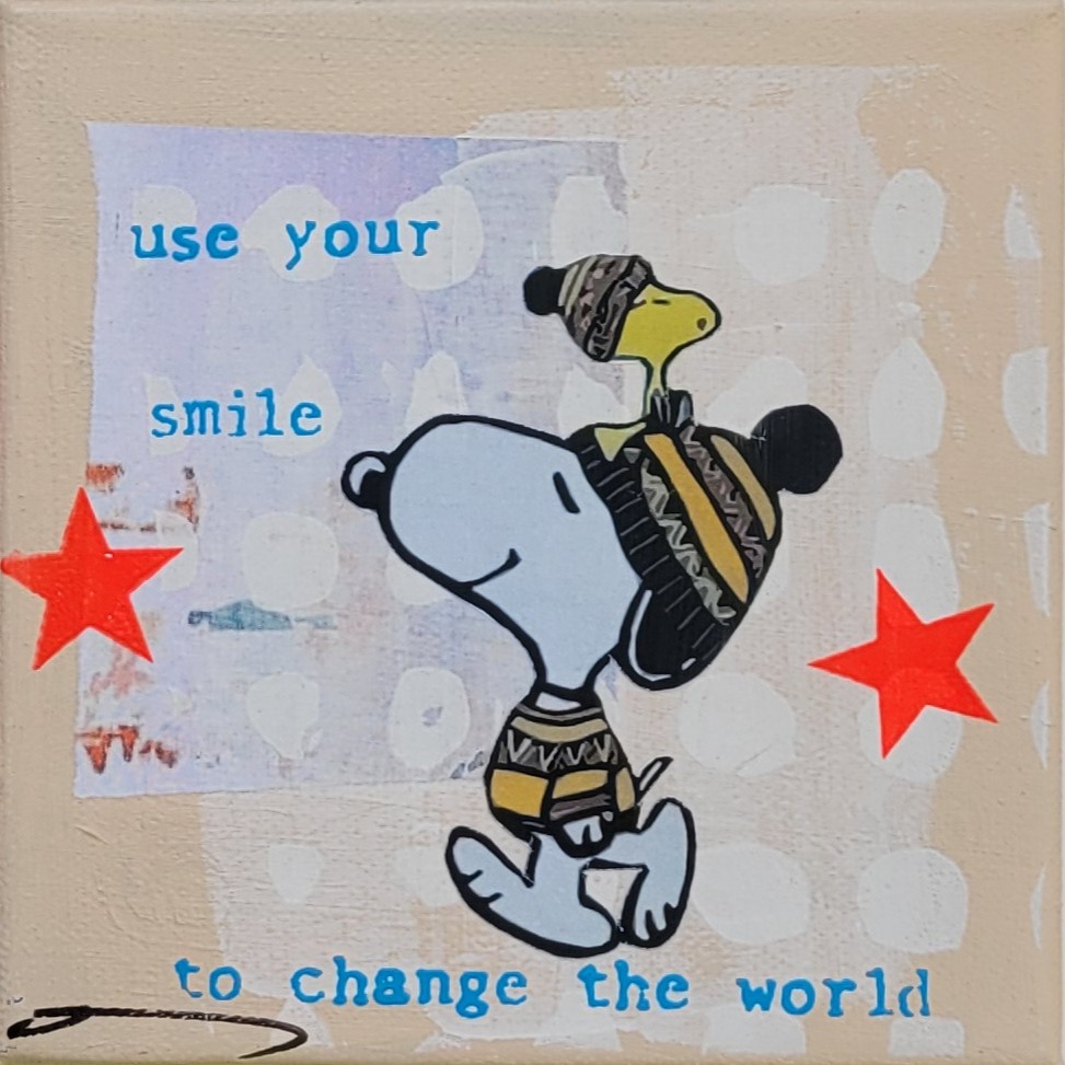 Anna Flores: Little Icon Snoopy - use your smile