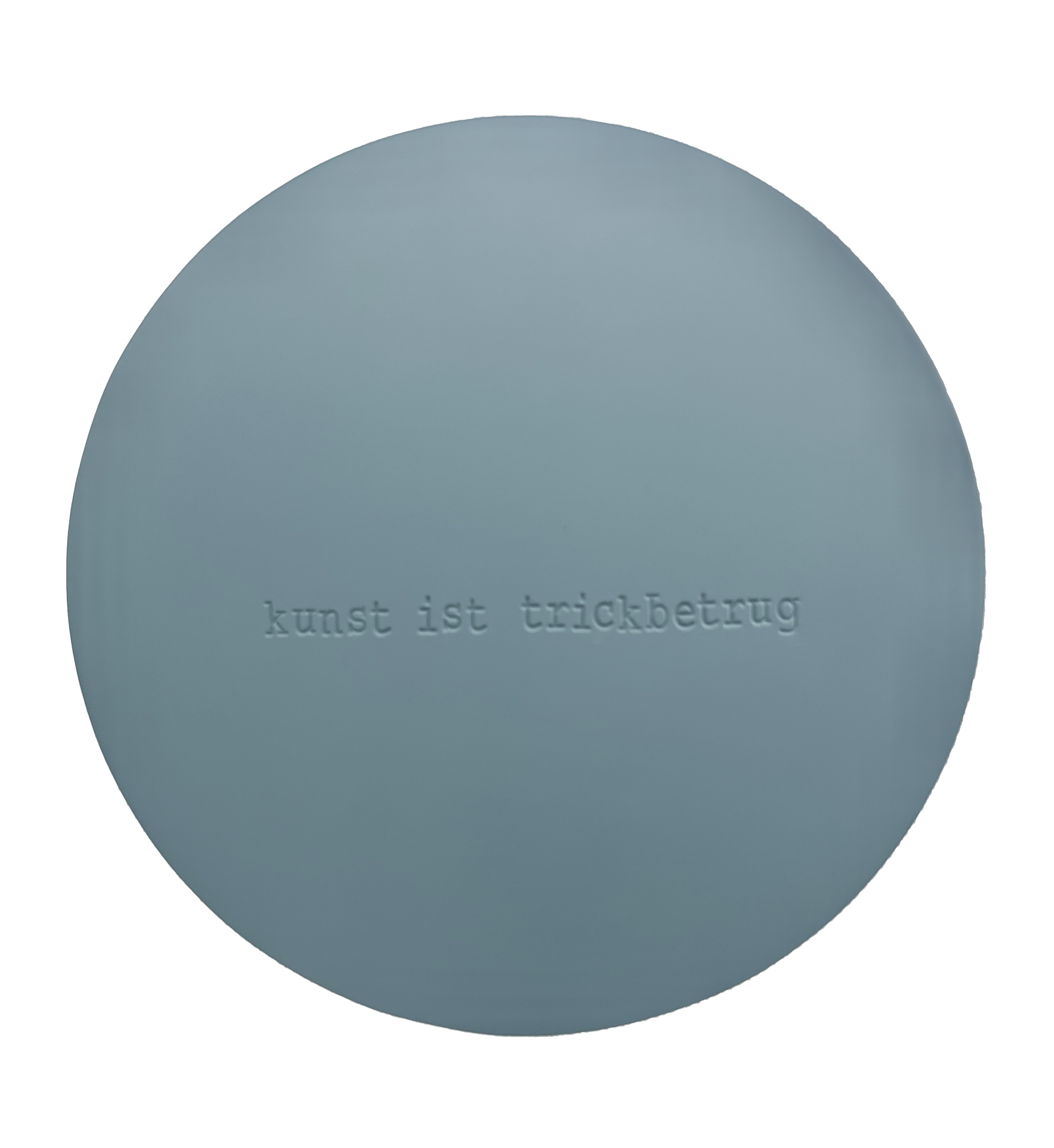 "kunst ist trickbetrug" von Jan M. Petersen
