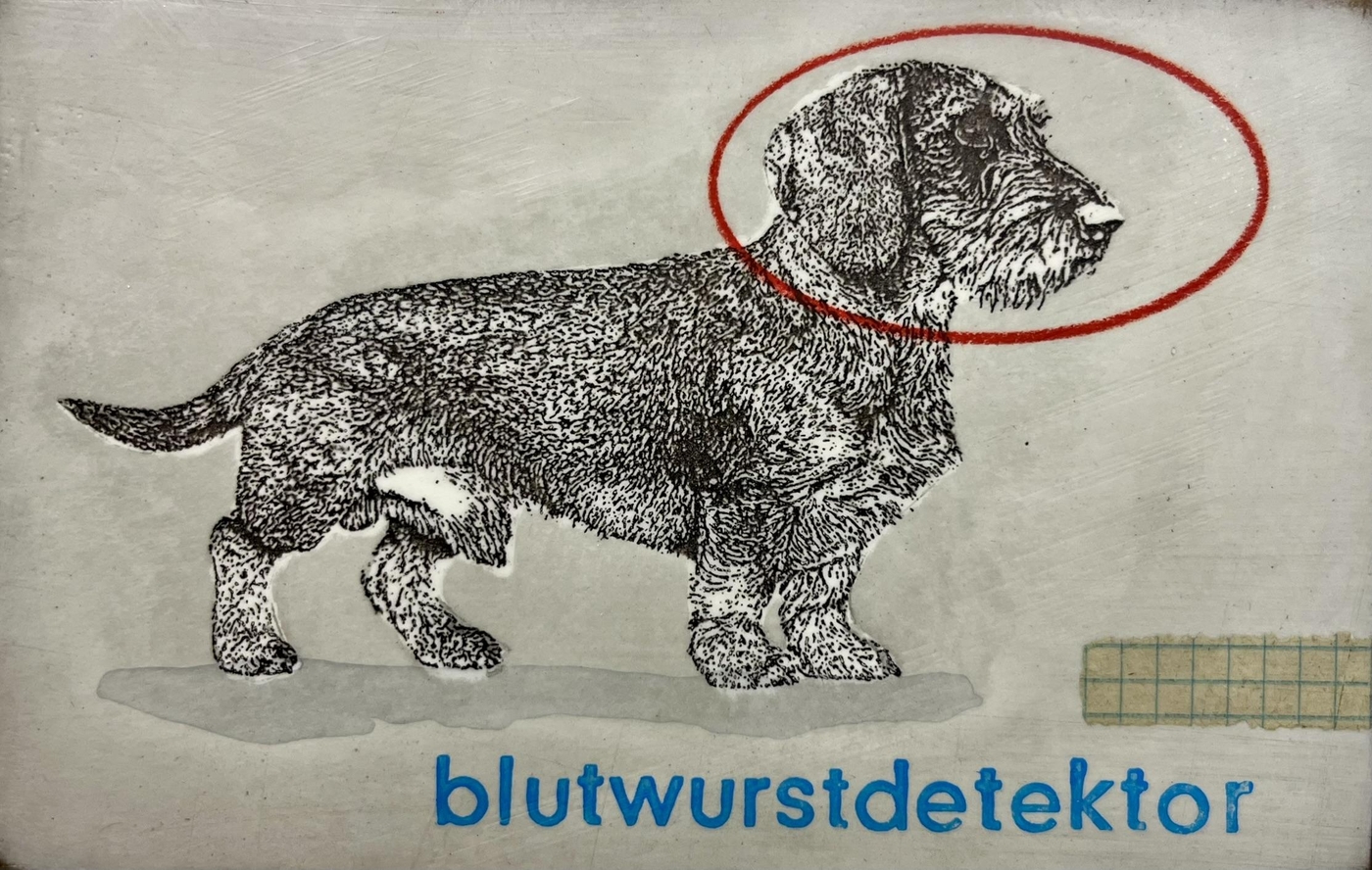 "Blutwurstdetektor" von Jan M. Petersen "Blutwurstdetektor" von Jan M. Petersen