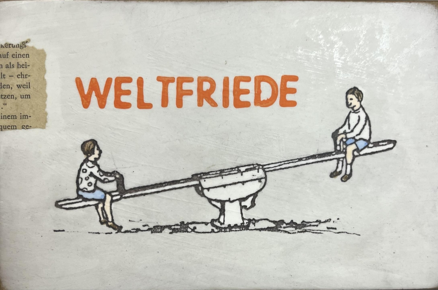 "Weltfriede" von Jan M. Petersen "Weltfriede" von Jan M. Petersen