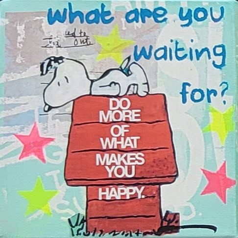 Anna Flores: Little Icon Snoopy - What are you waiting for