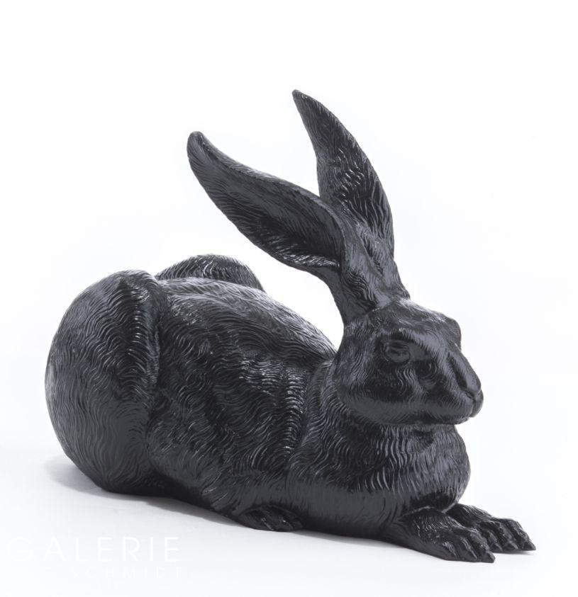 Ottmar Hörl: Hase schwarz