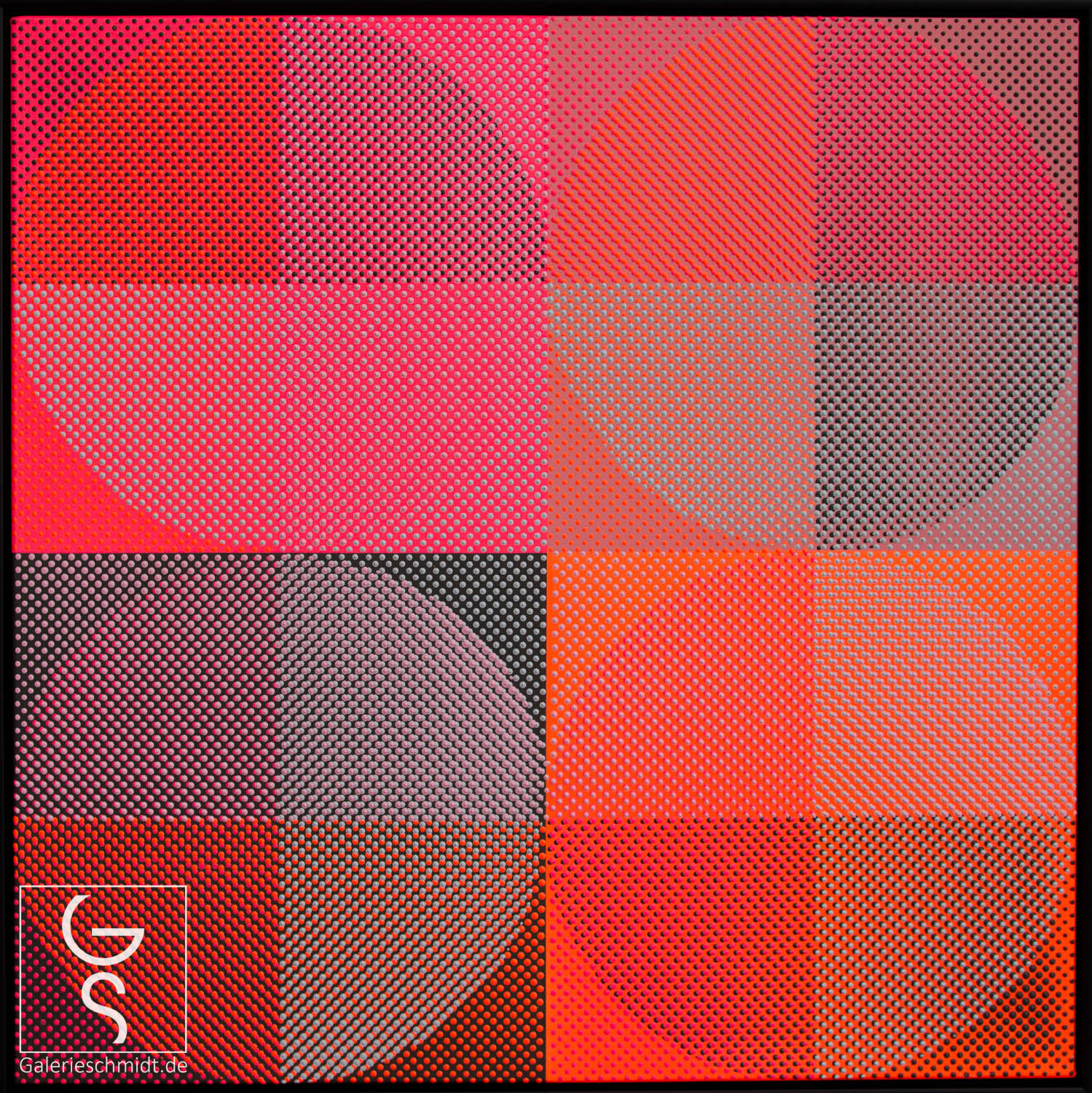 "Roter Kontrastwirbel" von Juergen Katzenberger "Roter Kontrastwirbel" von Jürgen Katzenberger, moderne Kunst Onlineshop